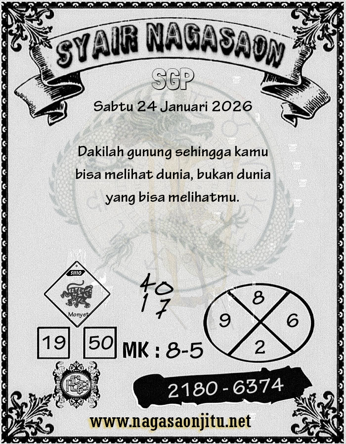 SGP 24 Januari 2026